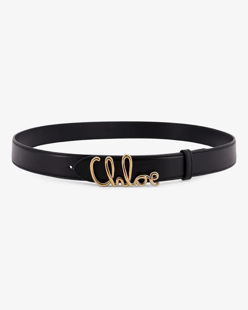 Chloé Chloé Iconic Leather Belt -  - gender_Woman Black