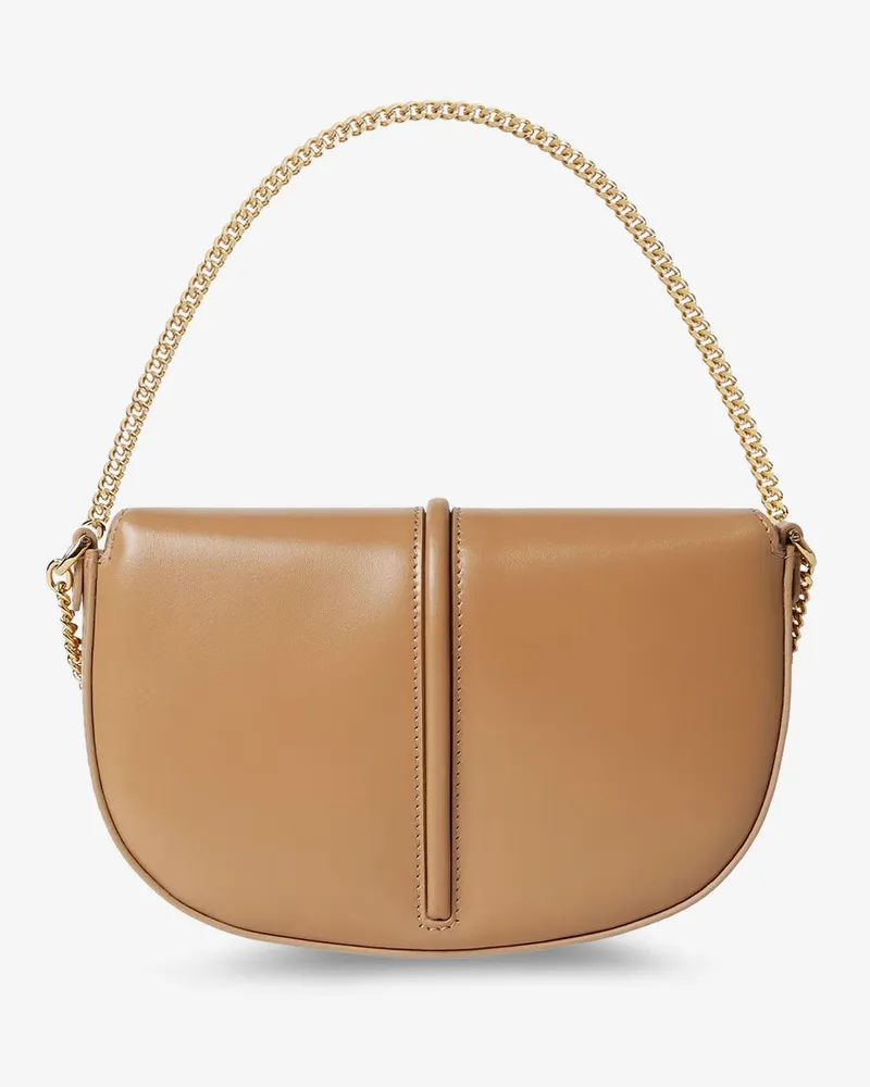 Fendi Wallet on Chain graphy leather shoulder bag - FENDI - gender_Woman Brown