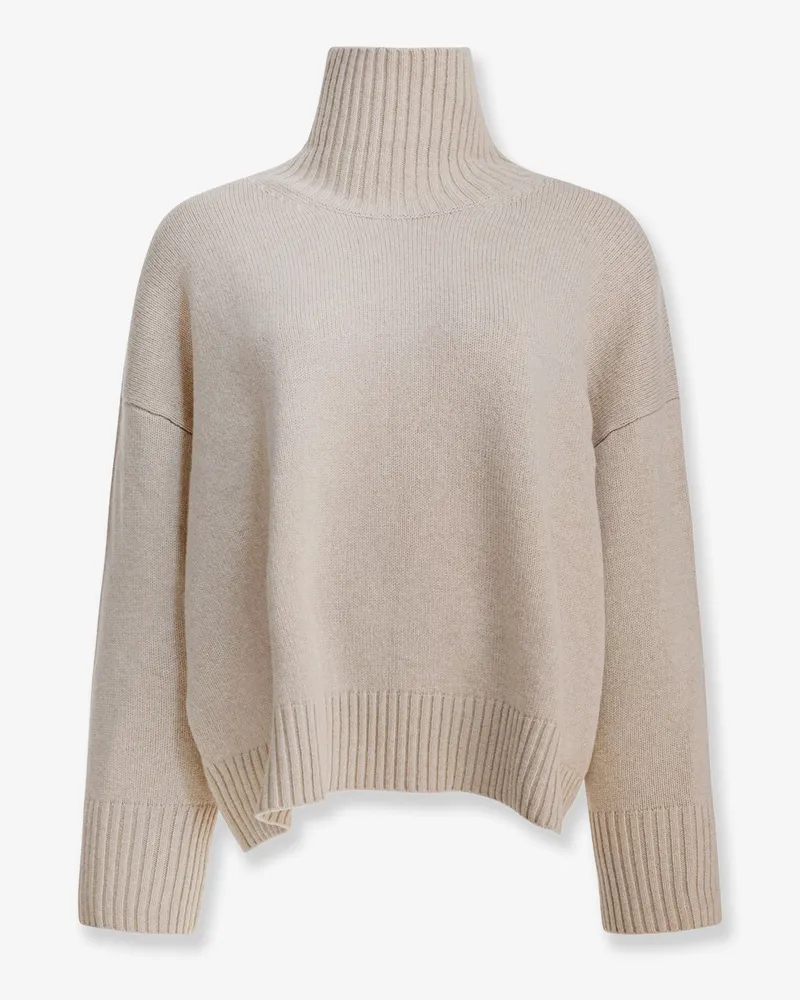 Soeur William merino wool turtleneck sweater -  - gender_Woman White