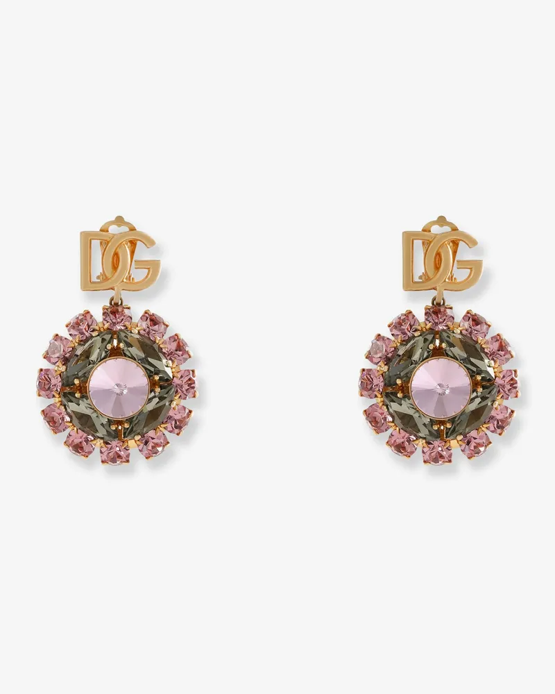 Dolce & Gabbana Multicolored brass earrings -  - gender_Woman Multicolor