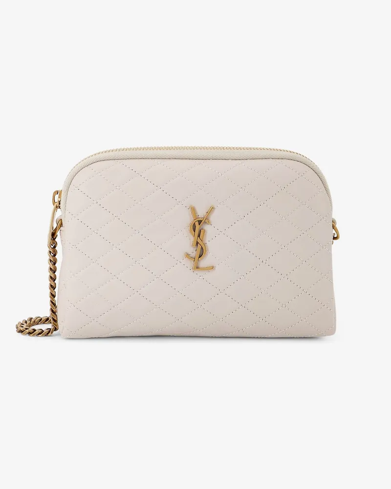 Saint Laurent Gaby leather crossbody bag -  - gender_Woman White