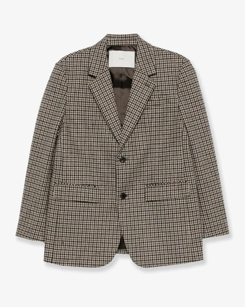 Dunst Unisex Classic wool blazer -  - gender_Woman Beige