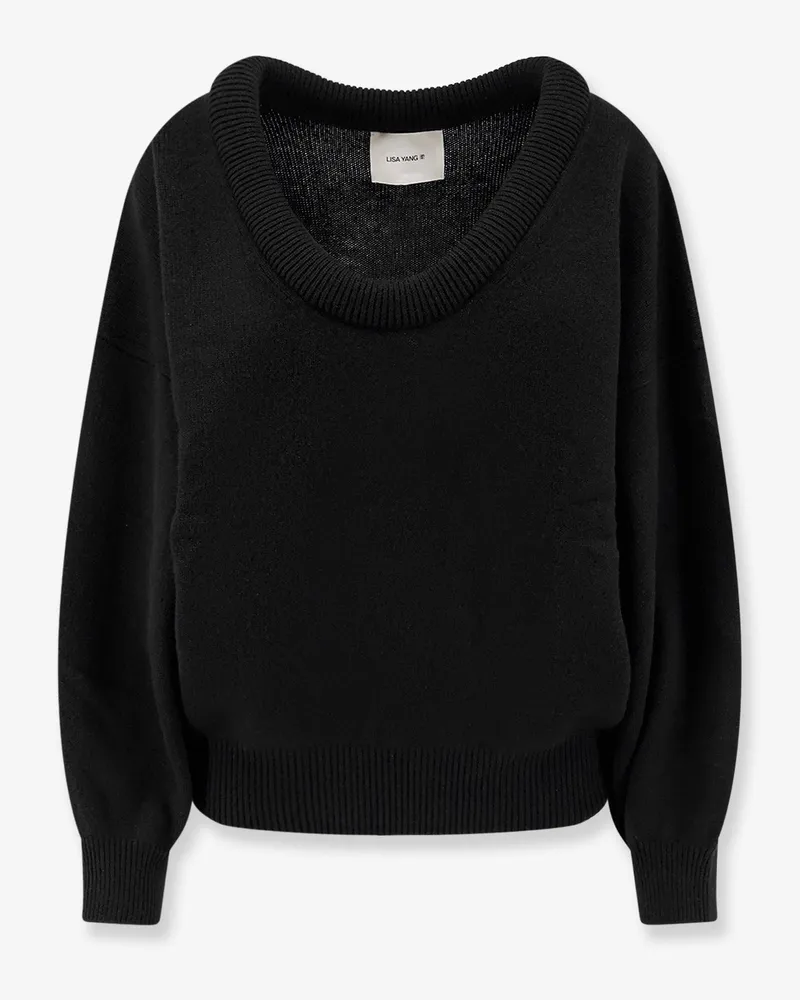 Lisa Yang Doria sweater with wide neckline -  - gender_Woman Black