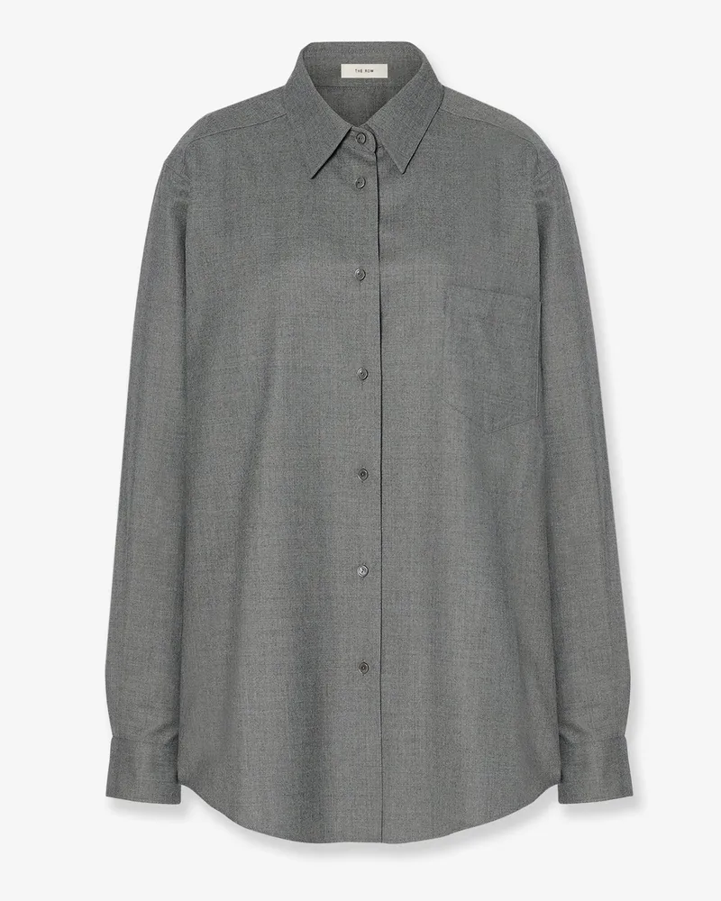 The Row Pino virgin wool shirt -  - gender_Woman Grey