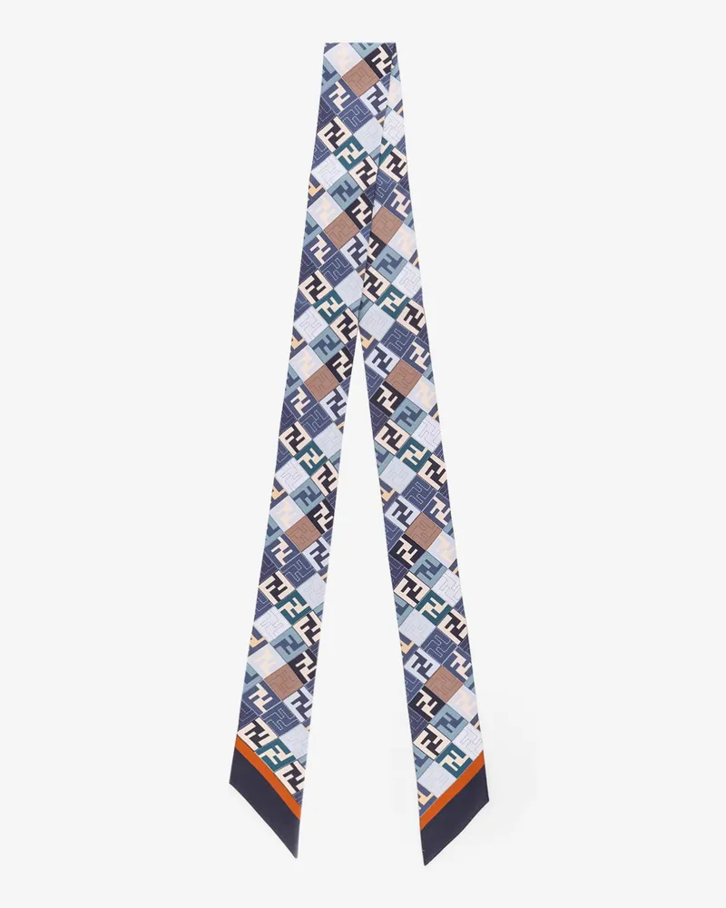 Fendi Wrappy silk bandeau -  - gender_Woman Multicolor