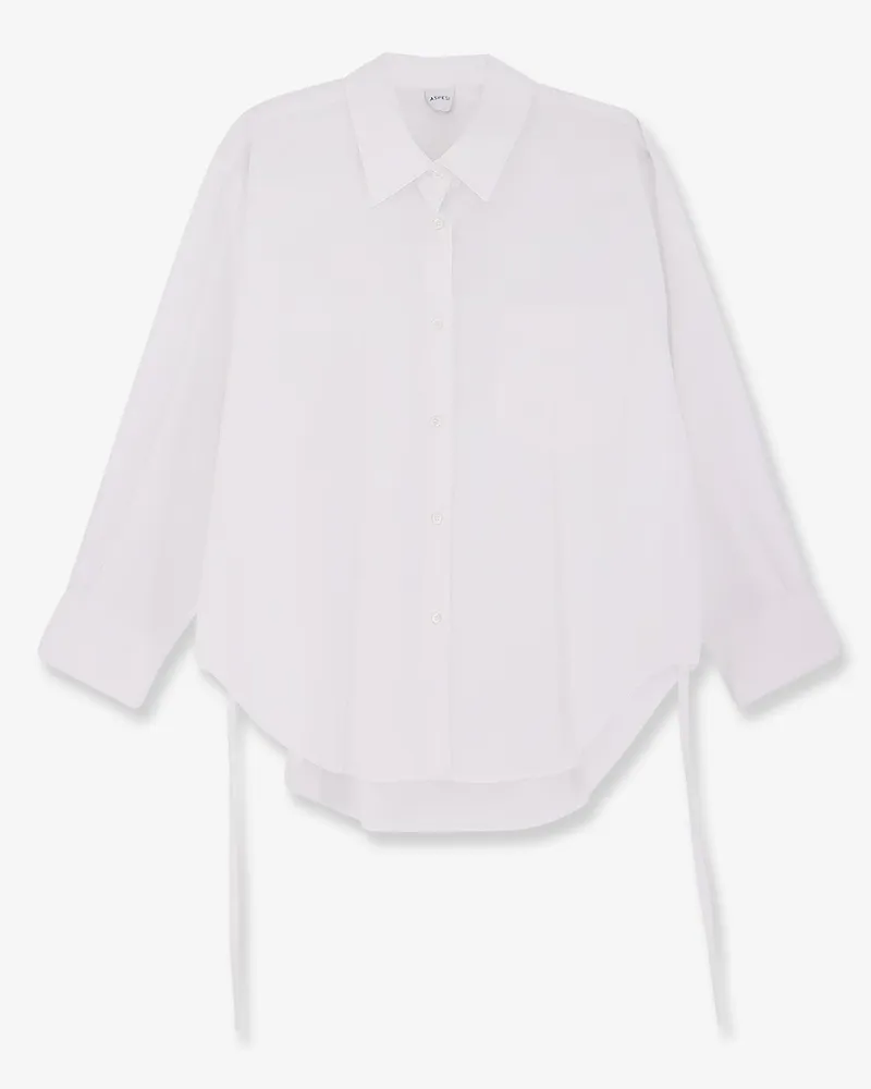 ASPESI Oversize cotton shirt -  - gender_Woman White