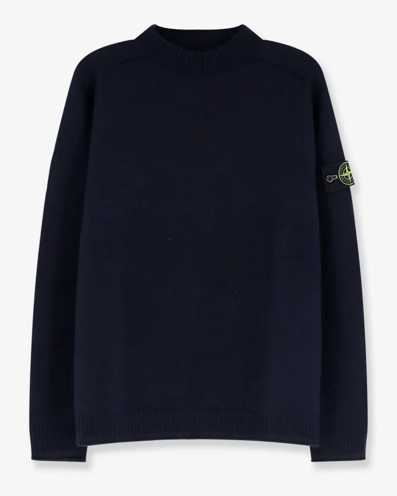 Stone Island Virigin wool sweater -  - gender_Man Blue