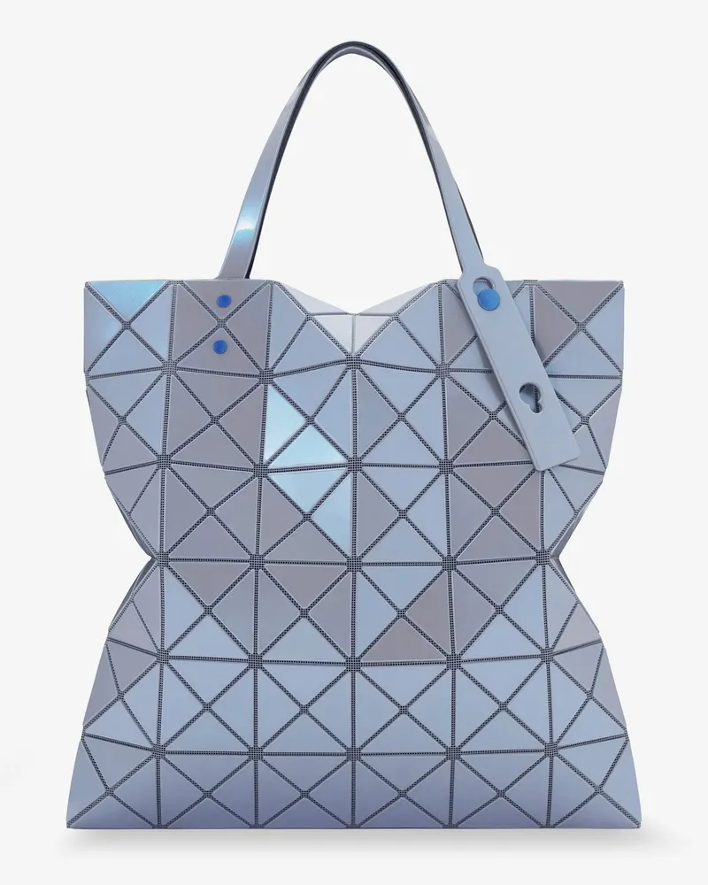 Issey Miyake Lucent One Tone Geometric Pattern Shoulder Bag -  - gender_Woman Blue