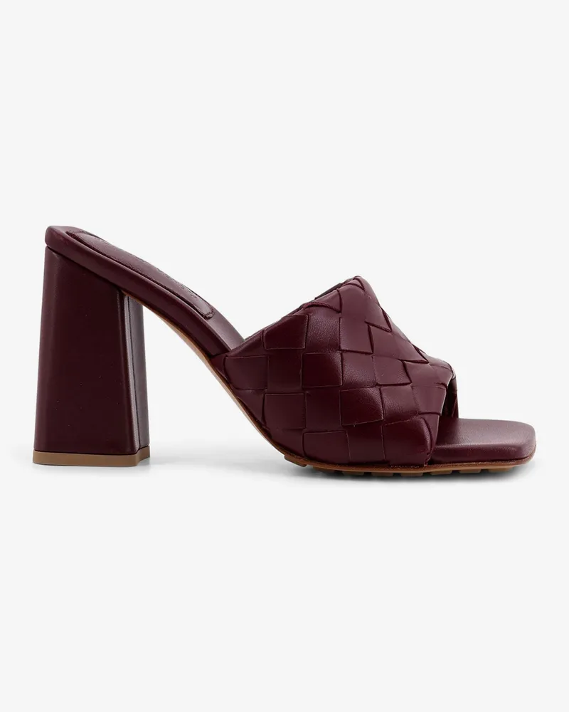 Bottega Veneta Parco leather sandals -  - gender_Woman Purple