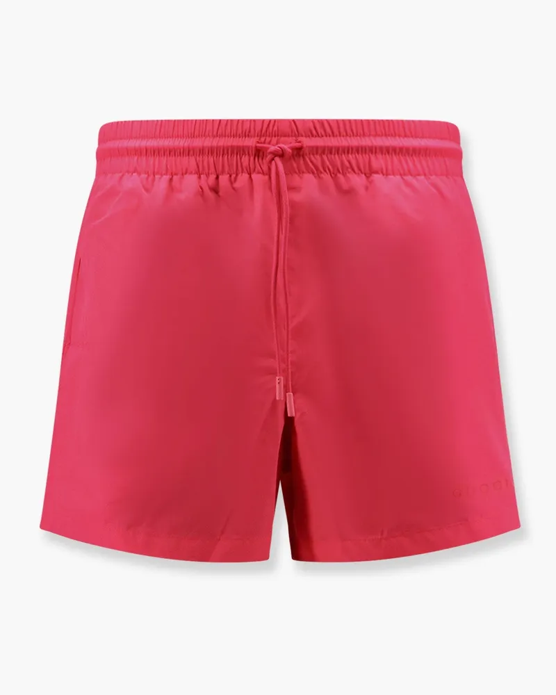 Gucci Fluo nylon swim trunks with  dust bag - GUCCI - gender_Man 