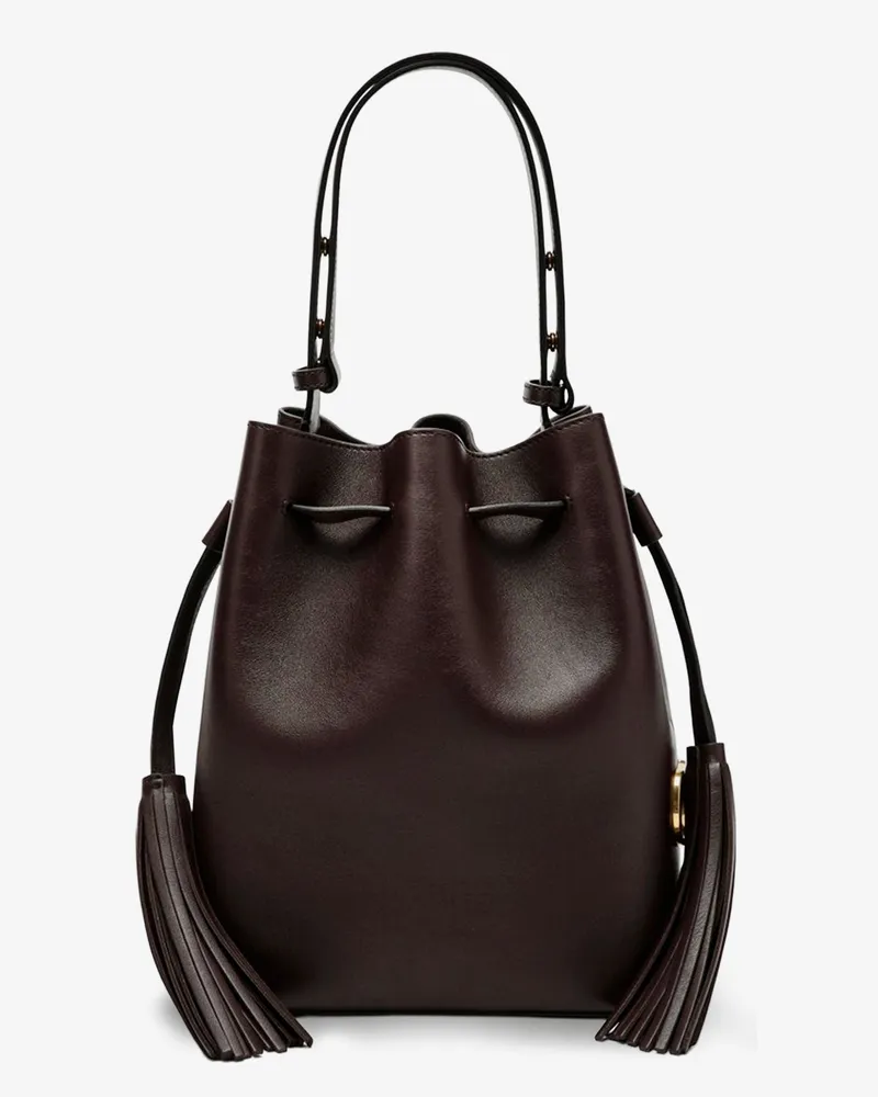 Valentino Garavani So Seau leather bucket bag -  - gender_Woman Brown