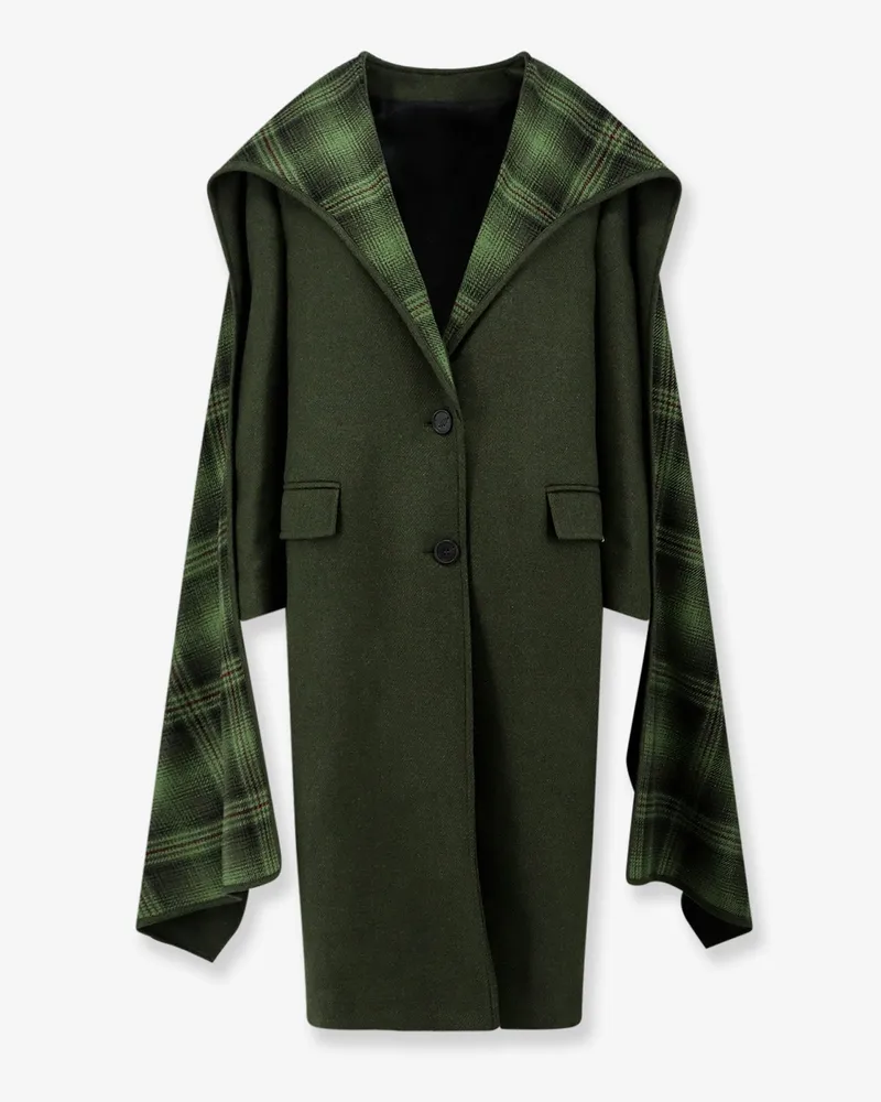 ATTICO Wool blend coat -  - gender_Woman Green