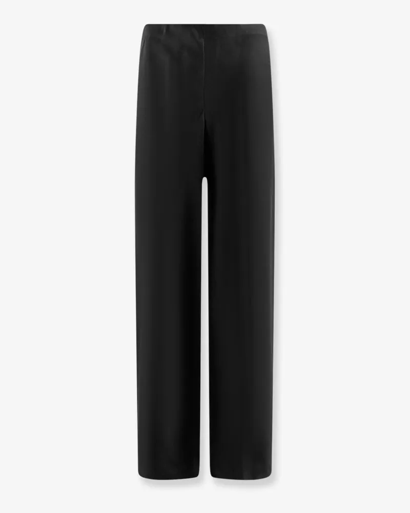 Vince Naia™ Acetate and Polyester trousers -  - gender_Woman Black