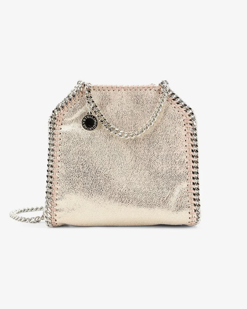Stella McCartney Falabella Tiny Shiny Shaggy Deer crossbody bag -  - gender_Woman Pink