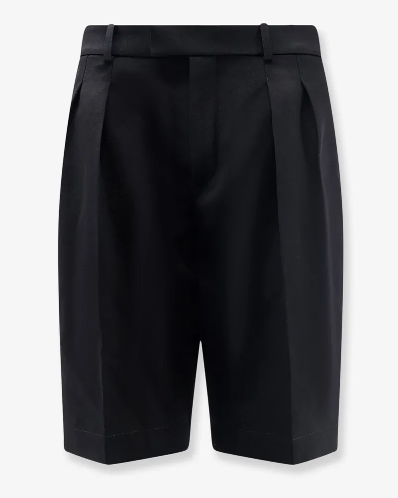 Saint Laurent Sartorial wool bermuda shorts -  - gender_Woman Black