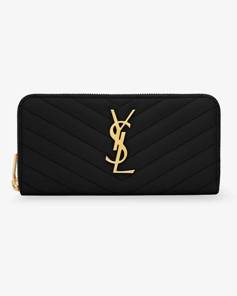 Saint Laurent Leather wallet -  - gender_Woman Black