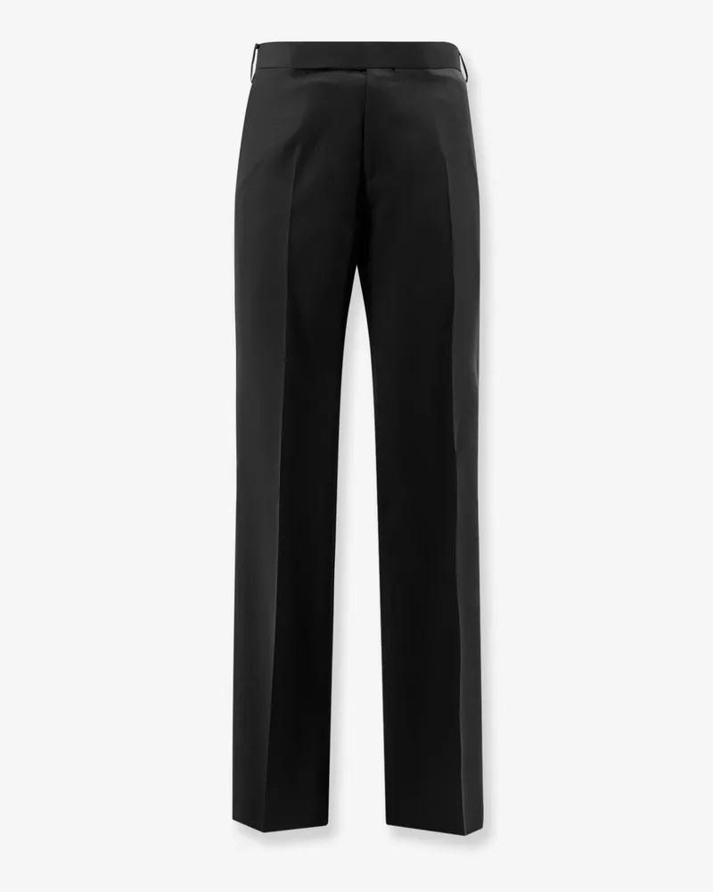 LARDINI Palu pure virgin wool trousers -  - gender_Man Black
