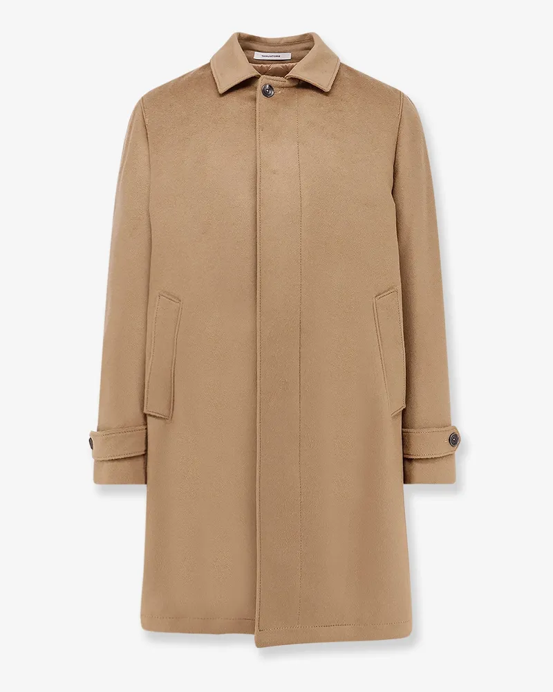 Tagliatore Alton virgin wool coat -  - gender_Man Beige