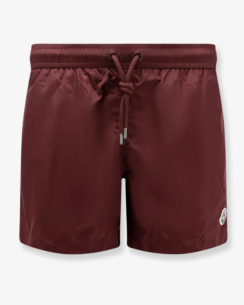 Moncler Nylon Swim Trunks -  - gender_Man Brown