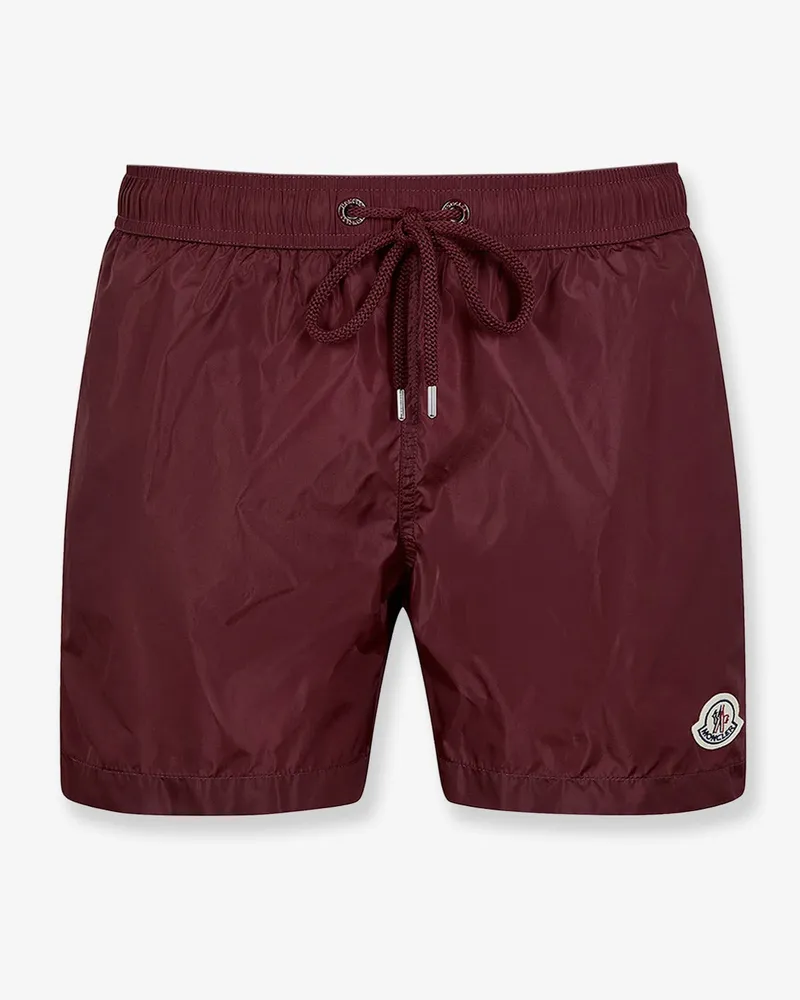 Moncler Nylon Swim Trunks -  - gender_Man Brown