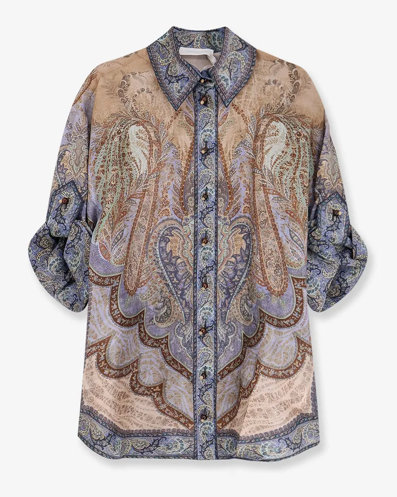 Zimmermann Wanderlust silk shirt -  - gender_Woman Multicolor