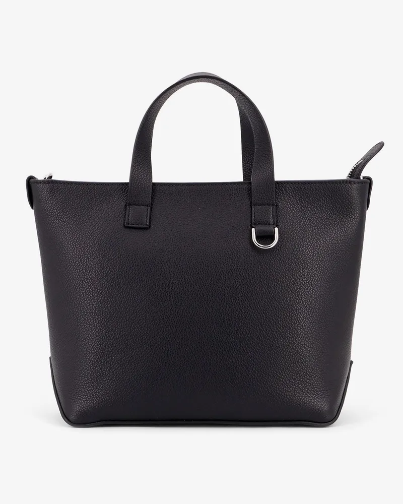 Fendi Leather Small Shopping Bag -  - gender_Man Black