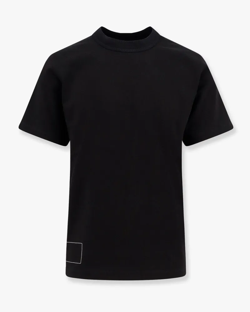Sacai Cotton t-shirt with logo on the back -  - gender_Man Black