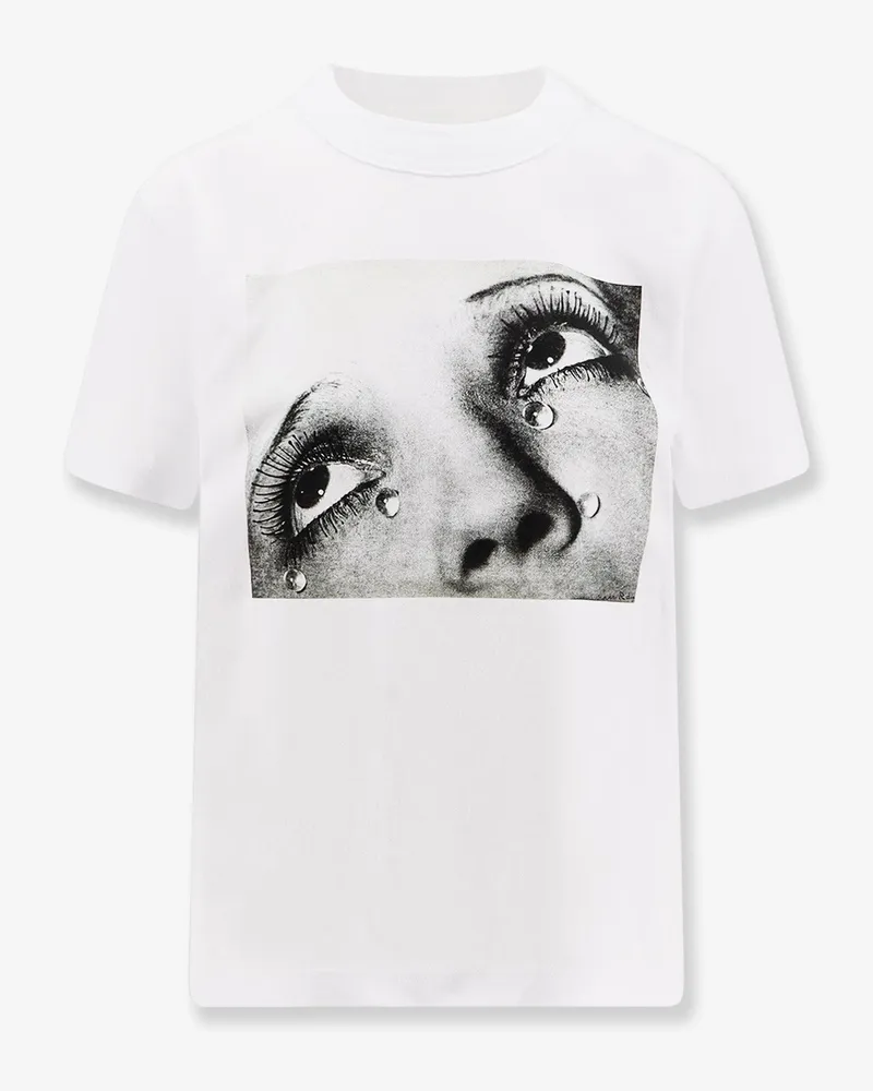 Sacai Cotton T-shirt -  - gender_Woman White