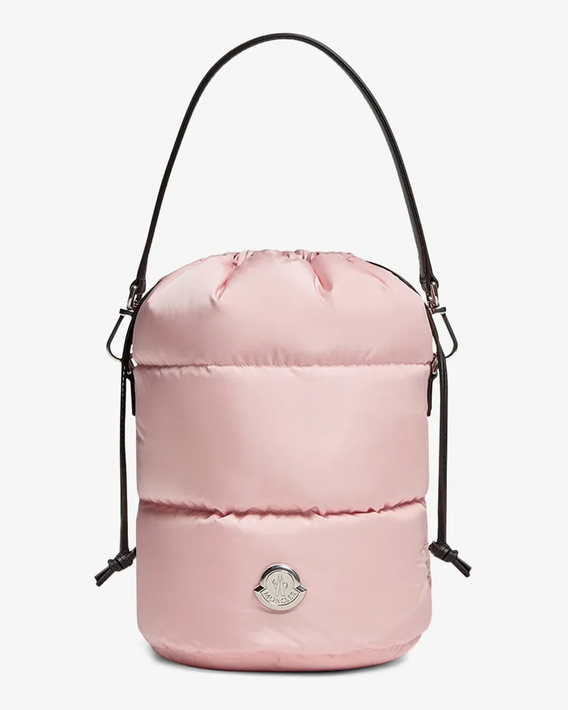 Moncler Caradoc nylon bucket bag -  - gender_Woman Pink