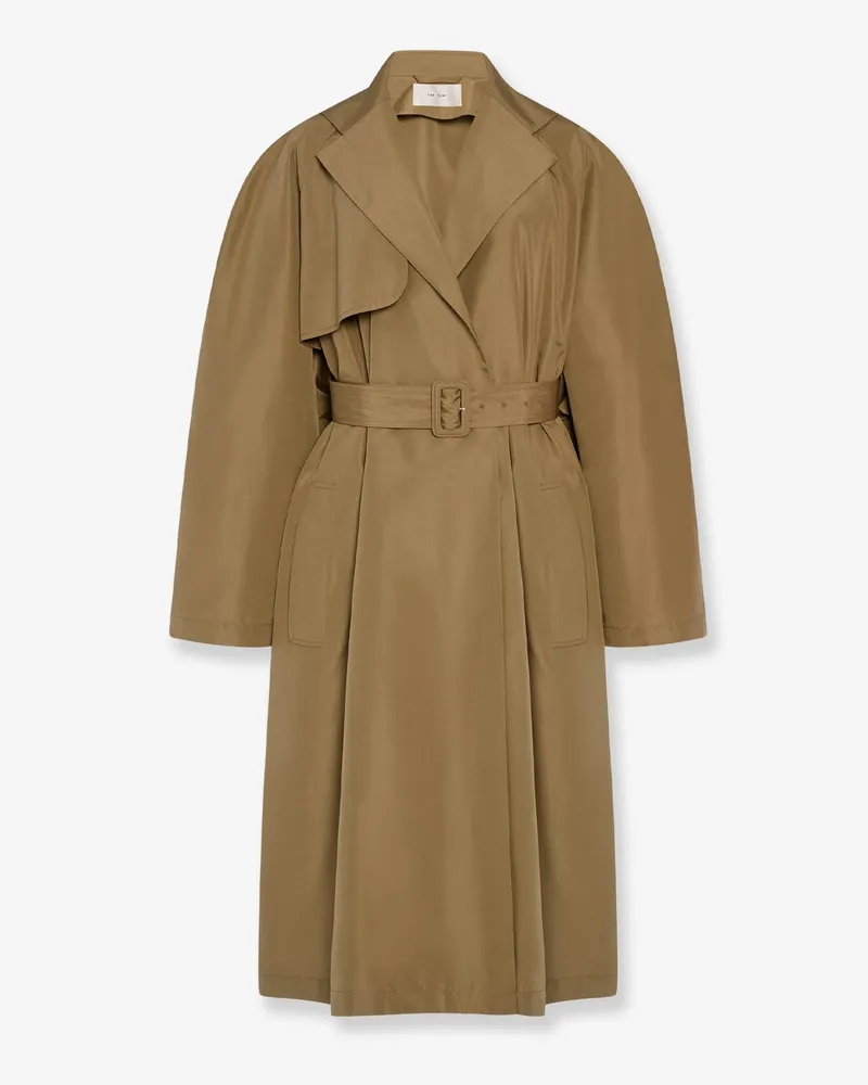 The Row Amapola ultrafine silk trench coat -  - gender_Woman Beige