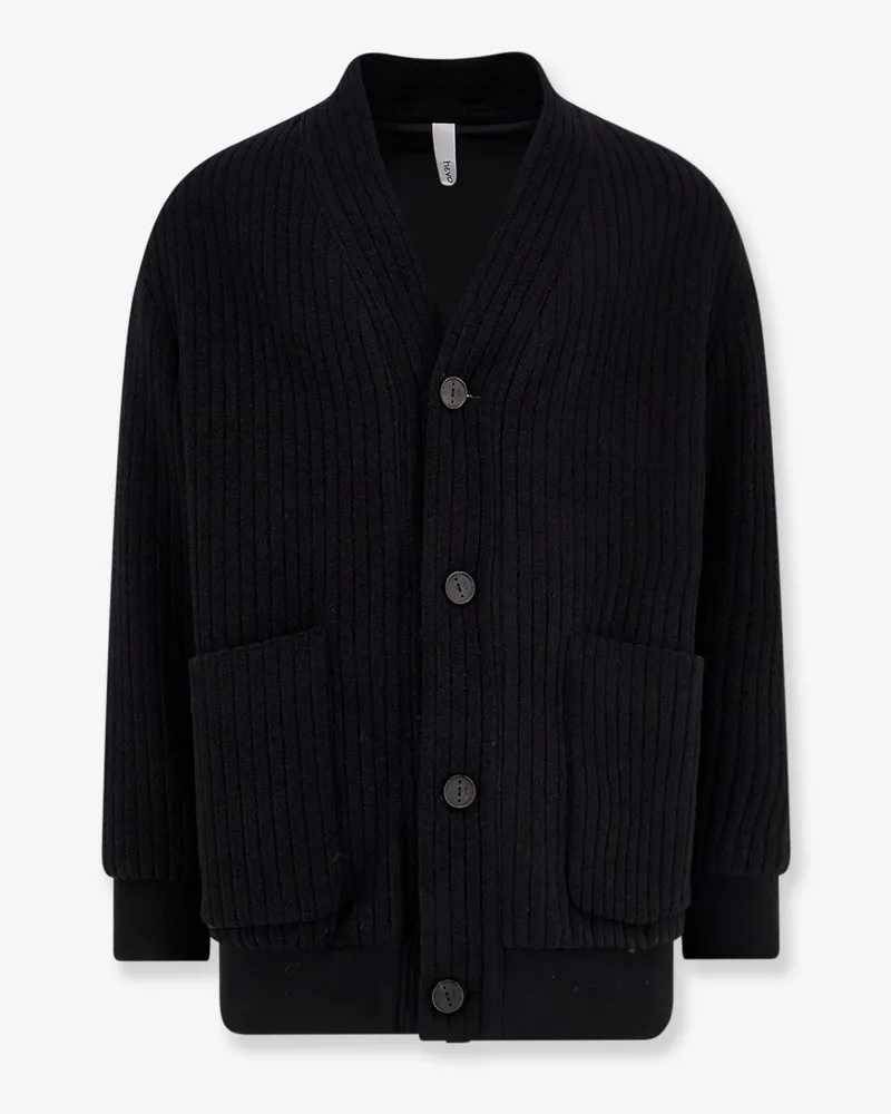 Hevò Cimino virgin wool coat -  - gender_Man Black