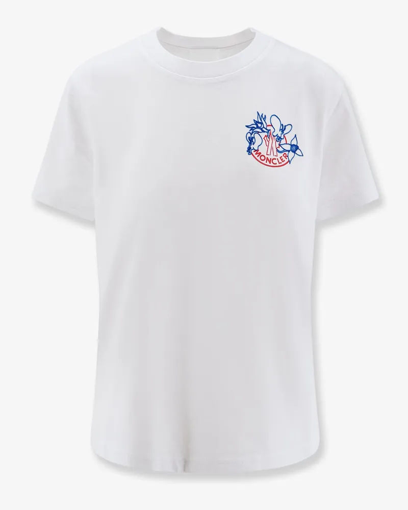 Moncler Organic cotton t-shirt -  - gender_Woman White