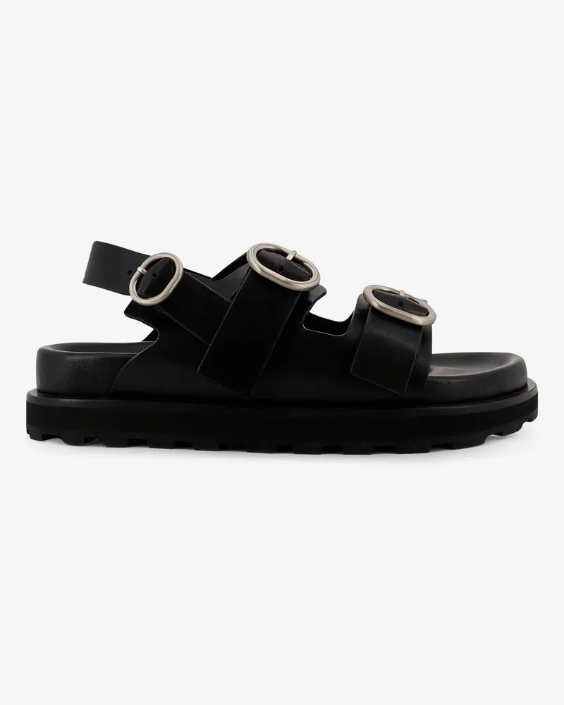 Jil Sander Leather sandals -  - gender_Man Black