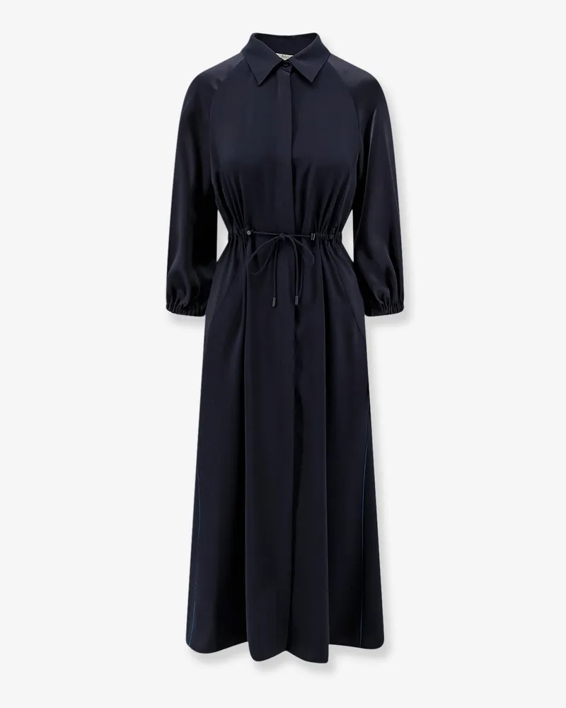 Max Mara MxmPelota long silk dress -  - gender_Woman Blue