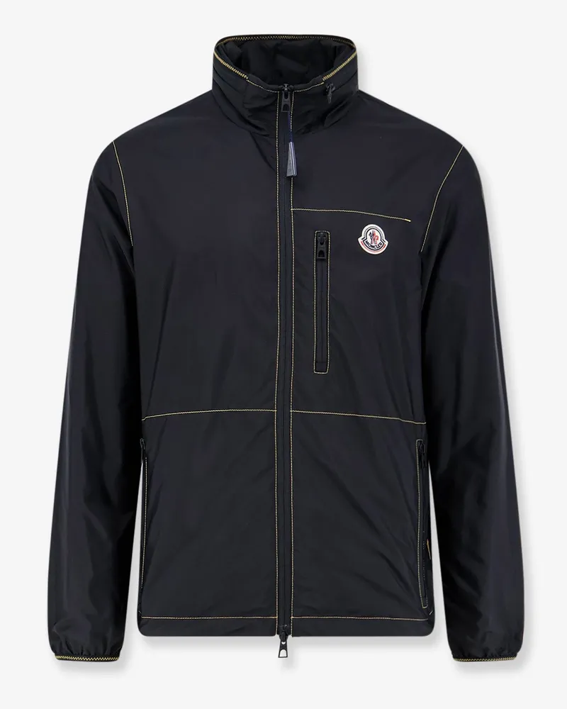 Moncler Arrakis jacket with contrating stitching -  - gender_Man Black