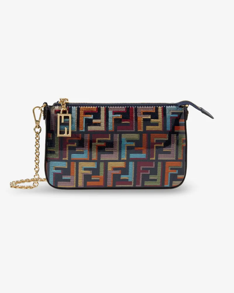 Fendi Baguette FF fabric clutch bag -  - gender_Woman Multicolor