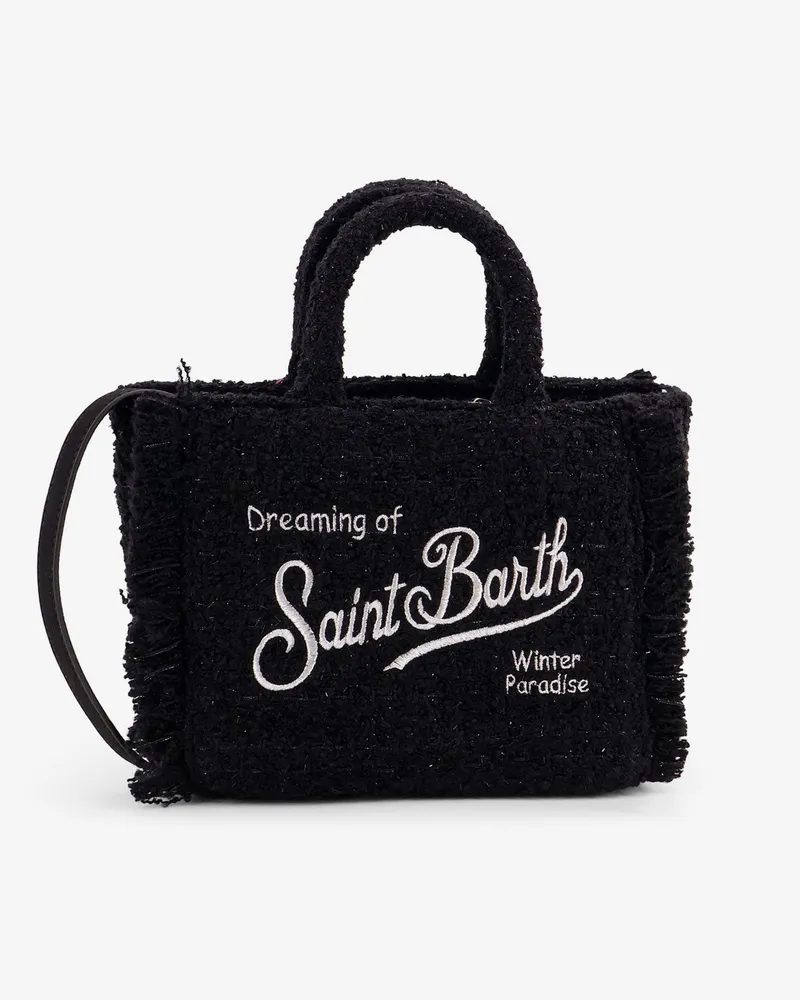 MC2 Saint Barth Vanity crossbody bag with embroidered logo on the front -  - gender_Woman Black