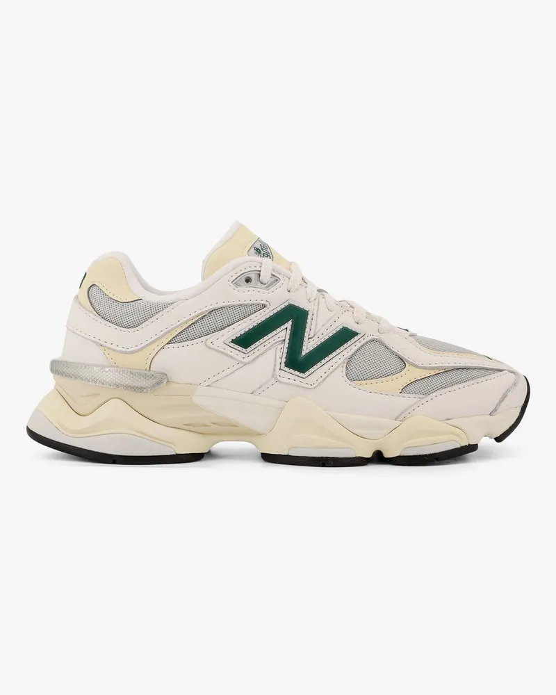 New Balance Mesh and leather sneakers -  - gender_Man White