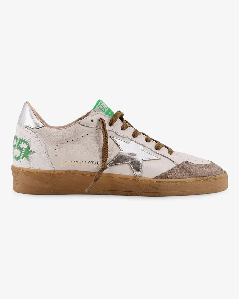 Golden Goose Ball Star leather sneakers -  - gender_Man White