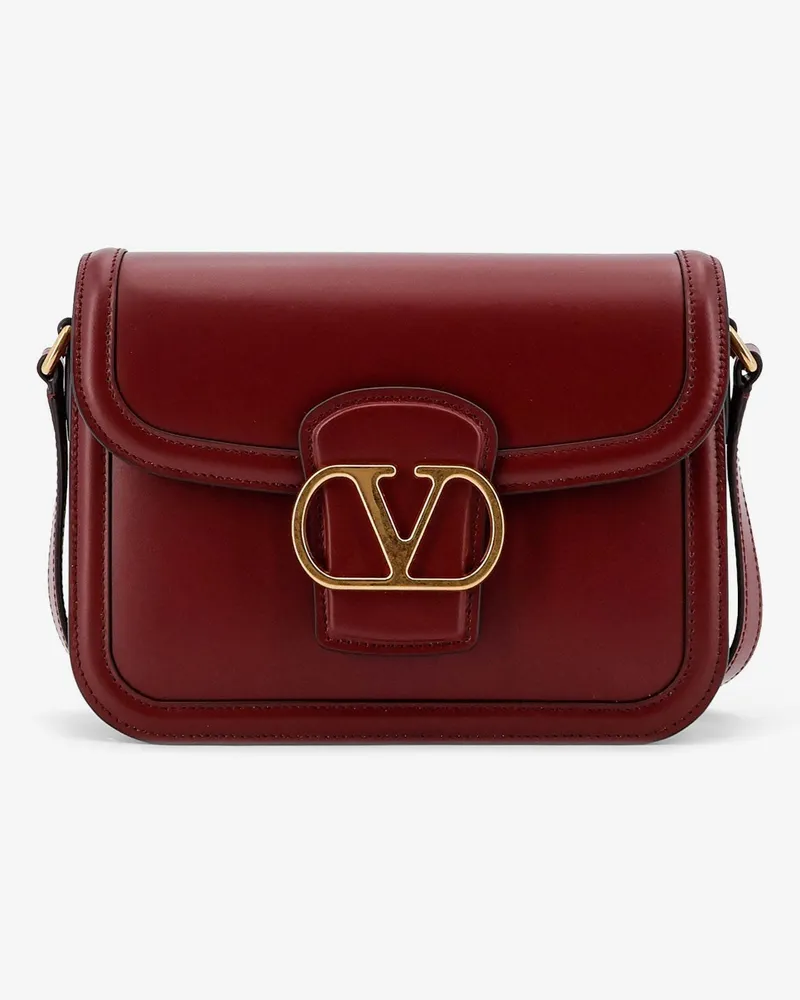 Valentino Garavani 9TO5 leather shoulder bag -  - gender_Man Red
