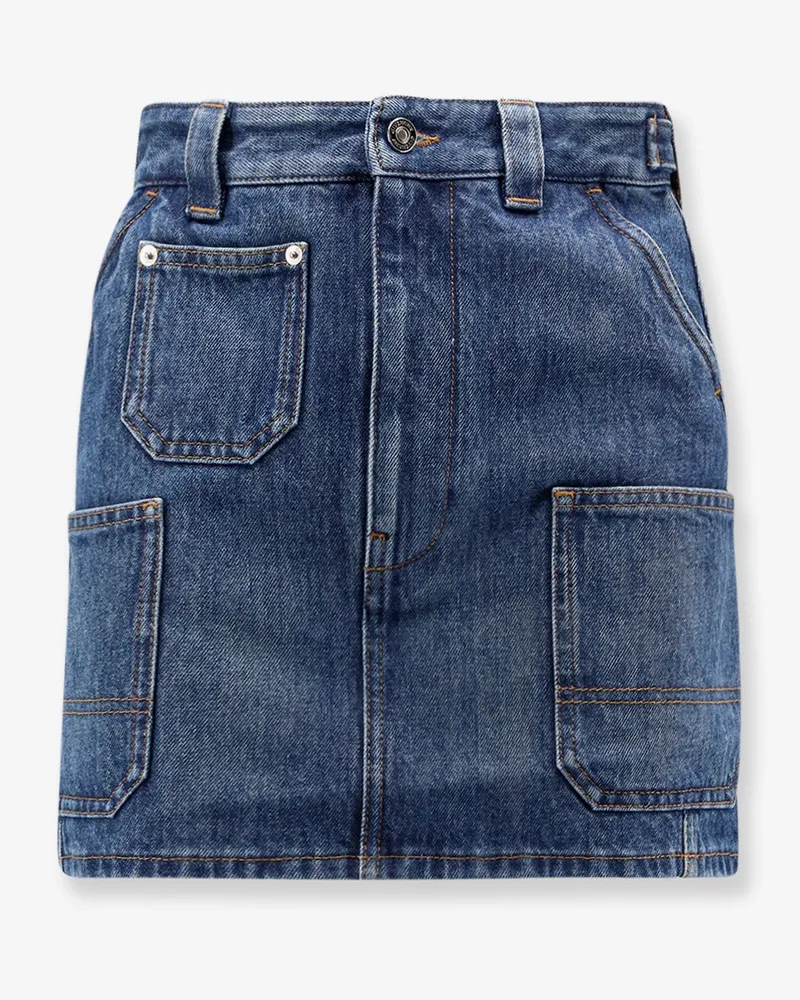 Givenchy Denim mini skirt -  - gender_Woman Blue