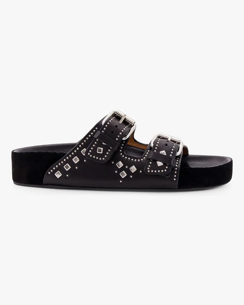 Isabel Marant Leather sandals with all-over stud detail -  - gender_Woman Black