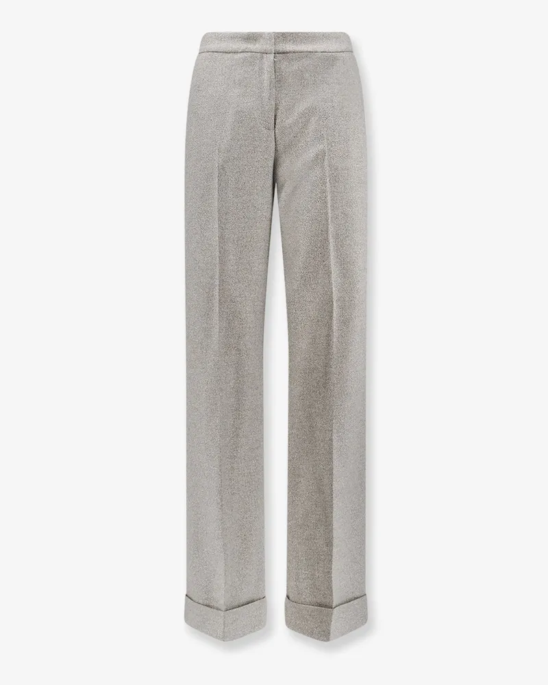 LARDINI Virgin wool and viscose trousers -  - gender_Woman Grey