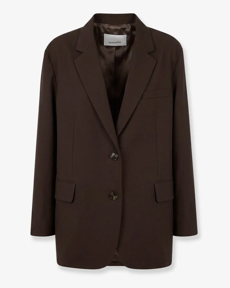 FRANKIE Shop Bea oversized blazer -  - gender_Woman Brown