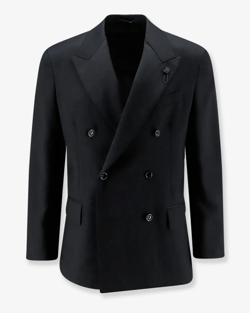 LARDINI Le Origini double-breasted blazer -  - gender_Man Black