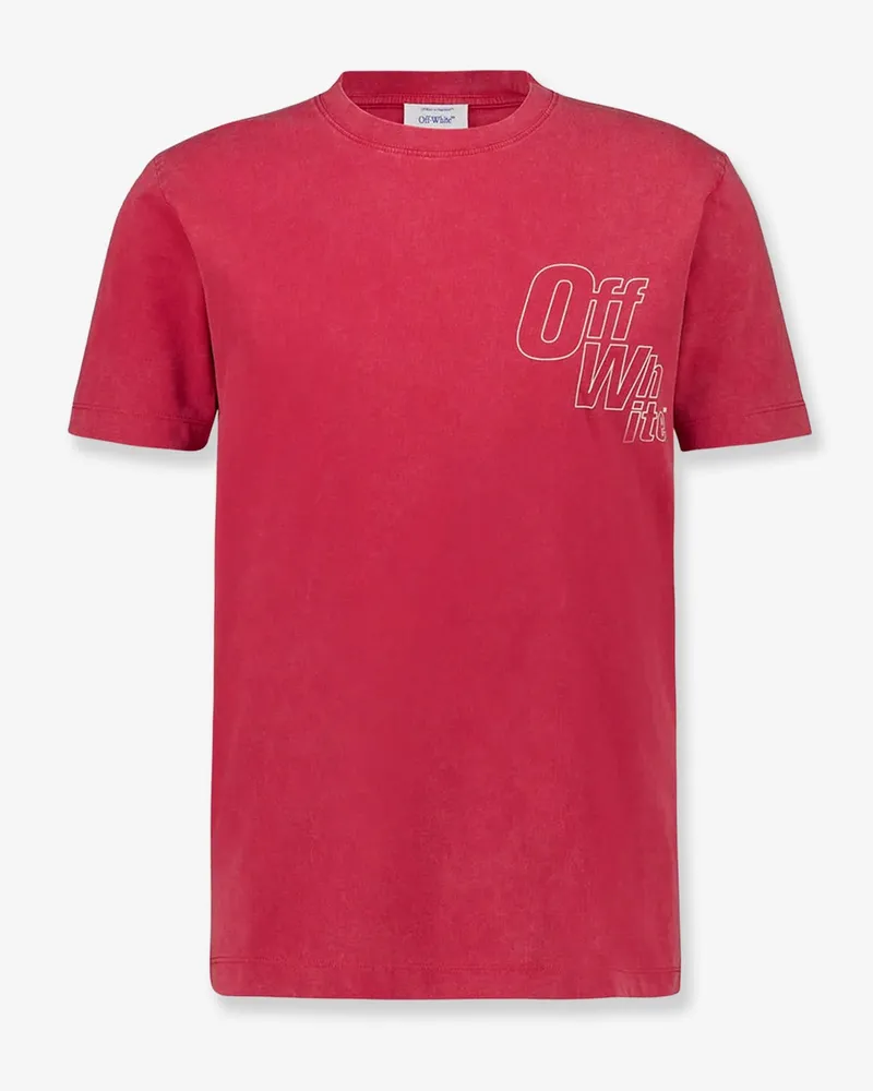 OFF-WHITE Cotton T-shirt -  - gender_Man Red