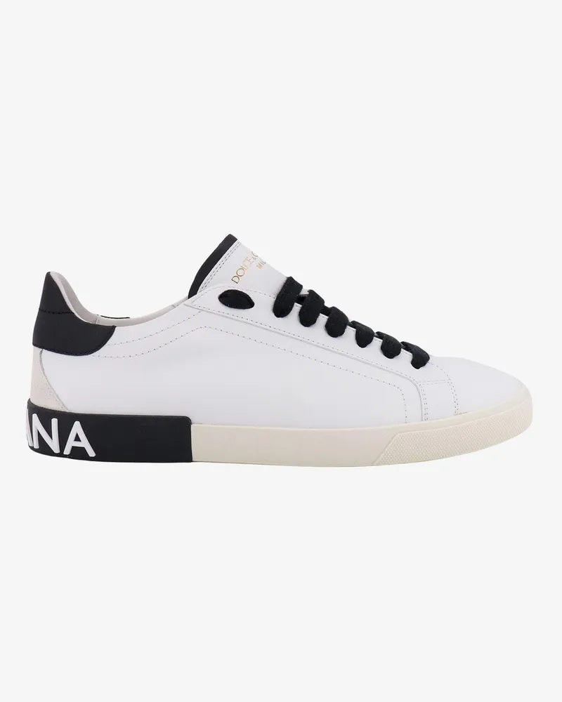 Dolce & Gabbana Leather sneakers -  - gender_Man White