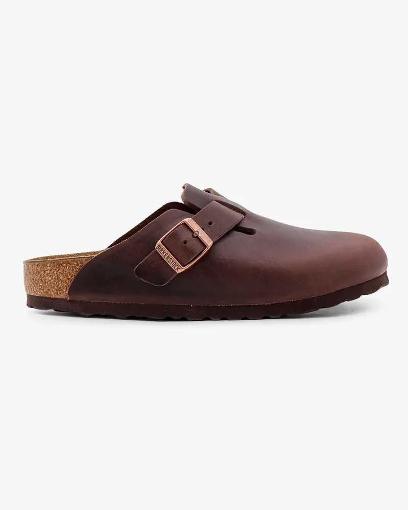 Birkenstock Boston BS leather mule -  - gender_Unisex Brown
