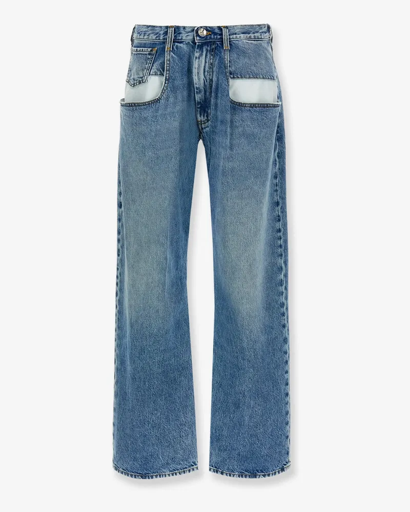 Maison Margiela Cotton jeans -  - gender_Woman Blue