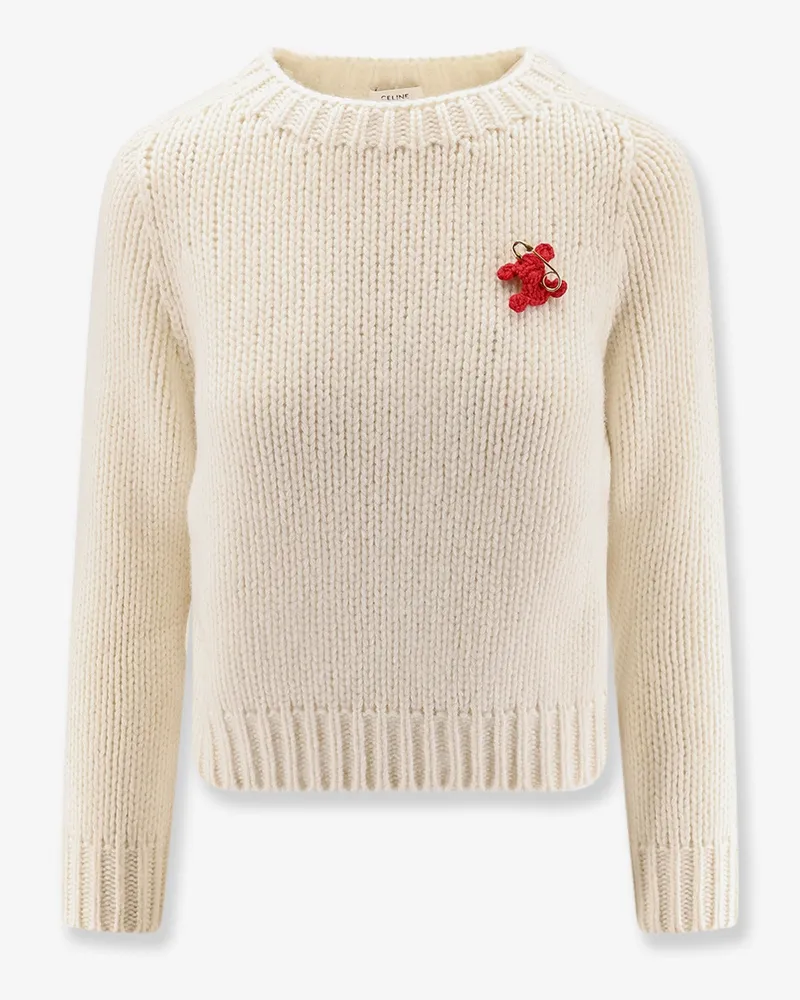 Celine Cashmere and silk sweater -  - gender_Woman White